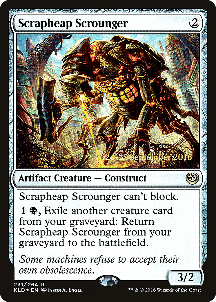 Scrapheap Scrounger [Kaladesh Prerelease Promos]-1