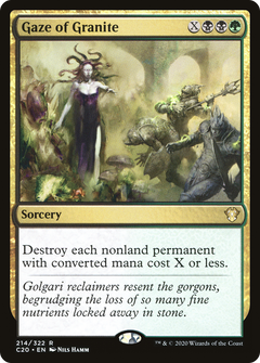 Gaze of Granite [Commander 2020]-1