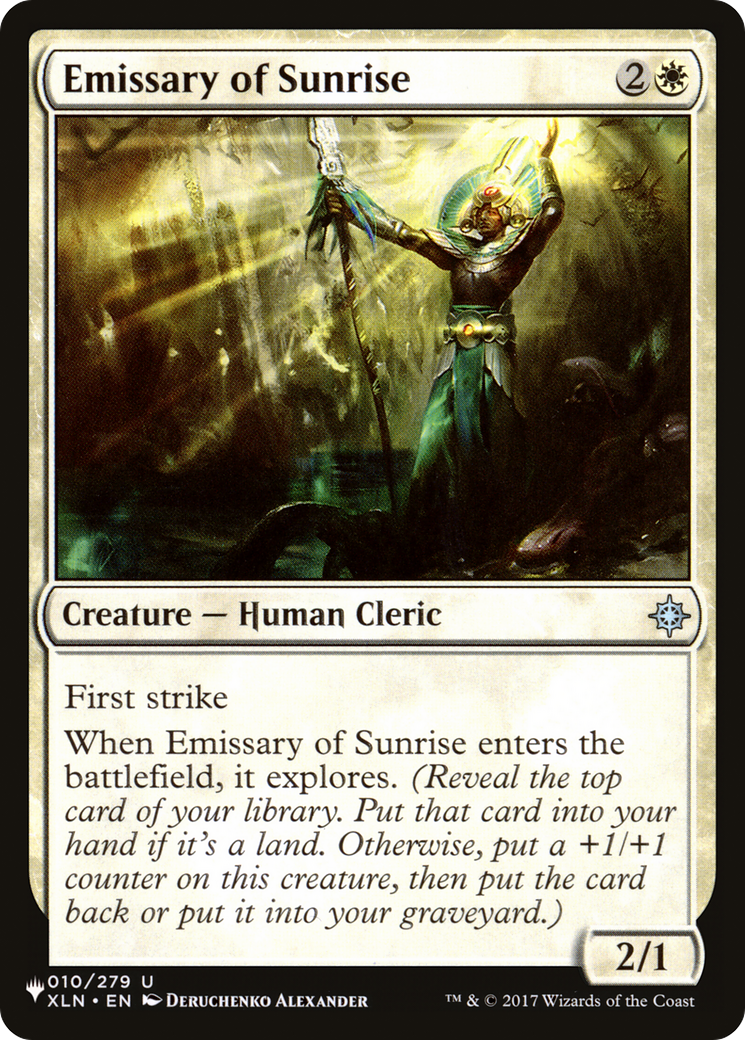 Emissary of Sunrise [The List]-1