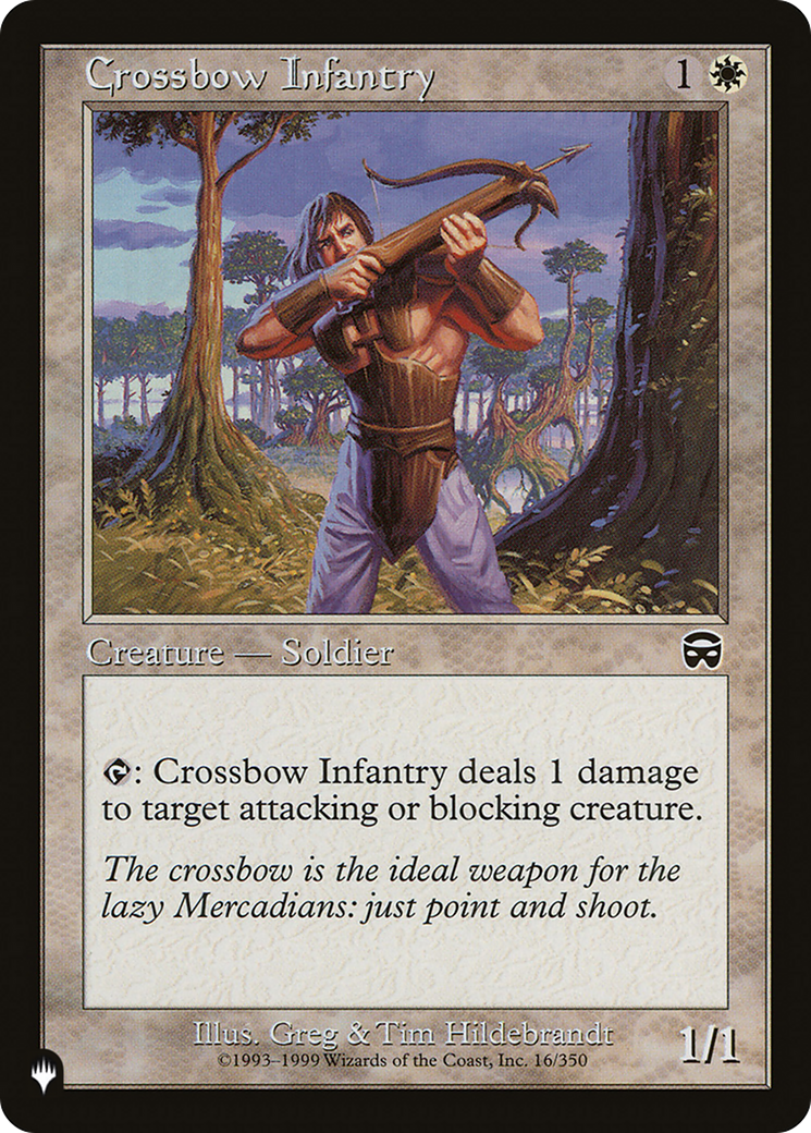 Crossbow Infantry [The List]-1