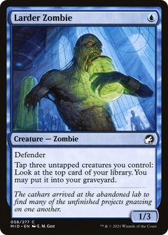 Larder Zombie [Innistrad: Midnight Hunt]-1