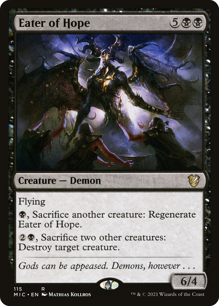 Eater of Hope [Innistrad: Midnight Hunt Commander]-1