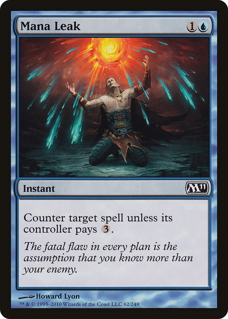 Mana Leak [Magic 2011]-1