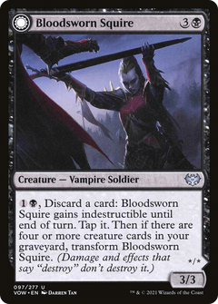 Bloodsworn Squire // Bloodsworn Knight [Innistrad: Crimson Vow]-3