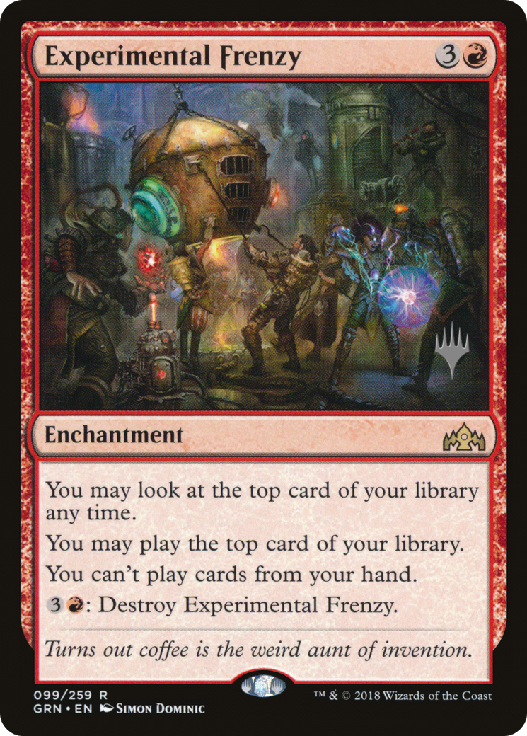 Experimental Frenzy (Promo Pack) [Guilds of Ravnica Promos]-1