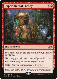 Experimental Frenzy (Promo Pack) [Guilds of Ravnica Promos]-1