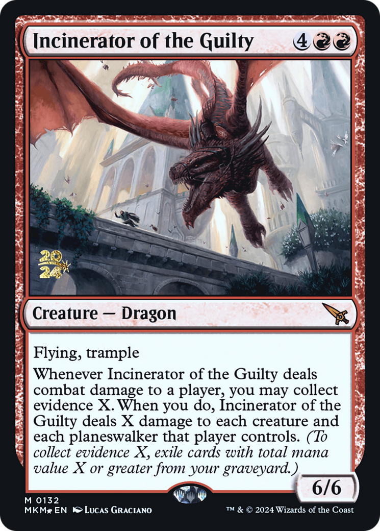 Incinerator of the Guilty [Murders at Karlov Manor Prerelease Promos]-1