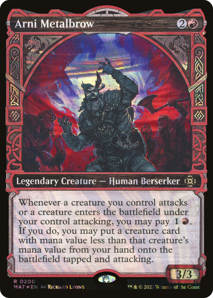 Arni Metalbrow (Showcase Halo Foil) [March of the Machine: The Aftermath]-1