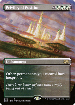 Privileged Position (Borderless Alternate Art) [Double Masters 2022]-1