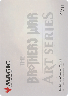 Self-Assembler // Self-Assembler (ABRO-077) - The Brothers' War Art Series (Borderless) Foil-2