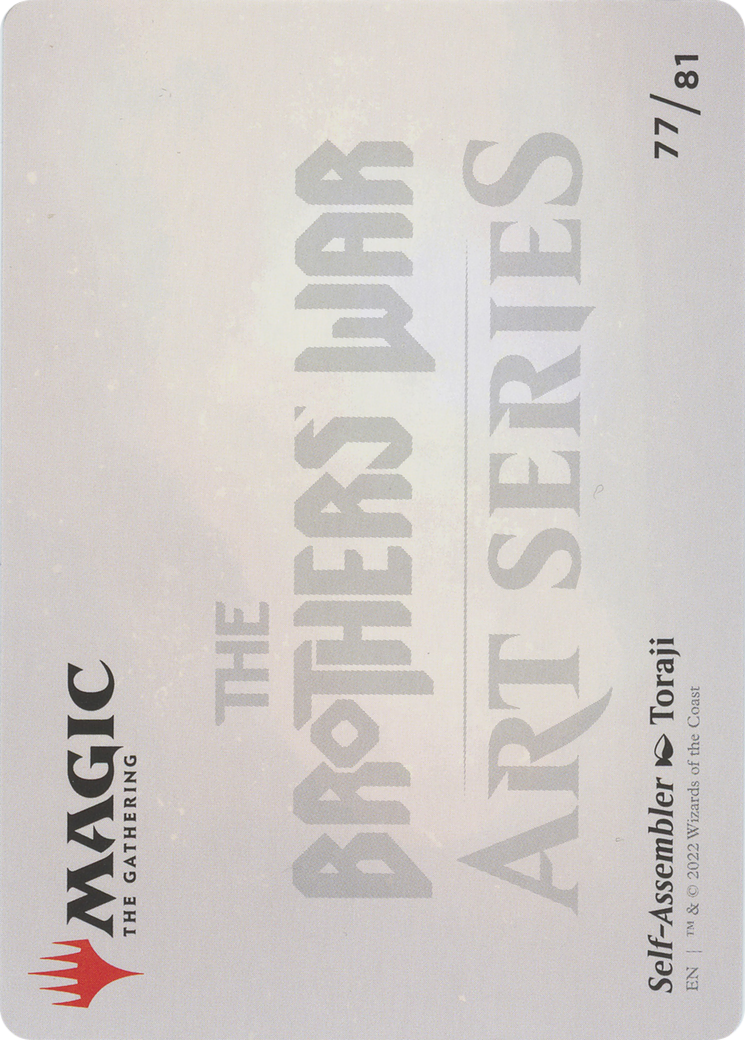 Self-Assembler // Self-Assembler (ABRO-077) - The Brothers' War Art Series (Borderless) Foil-2
