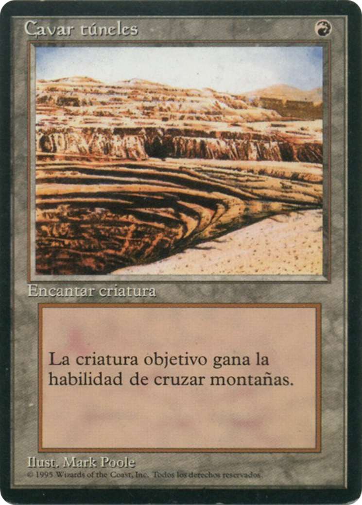 Burrowing [Fourth Edition Foreign Black Border]-1