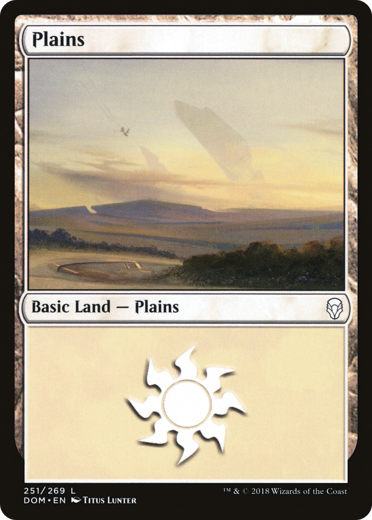Plains (251) [Dominaria]-1