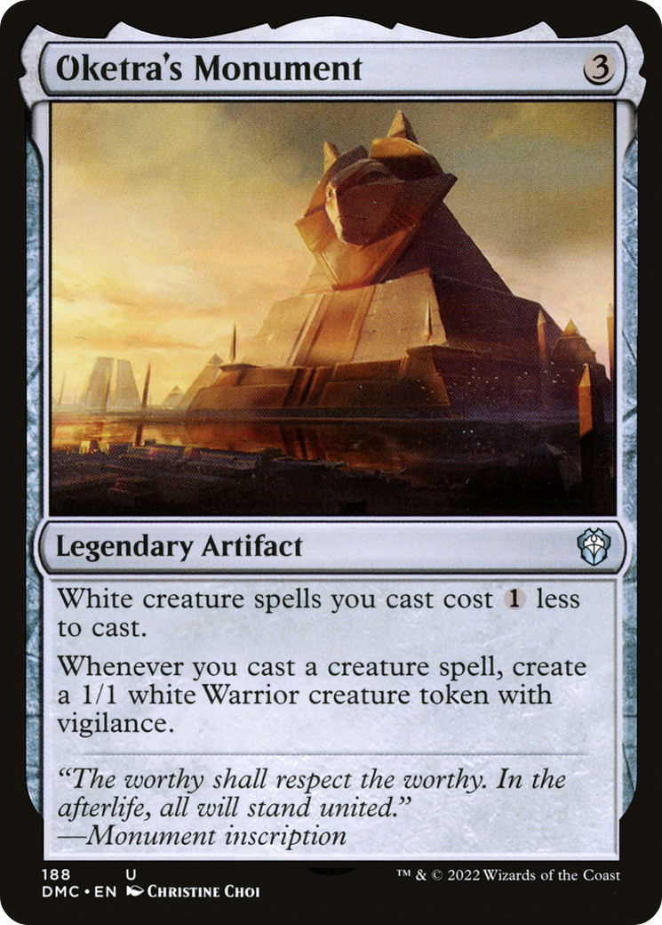Oketra's Monument [Dominaria United Commander]-1