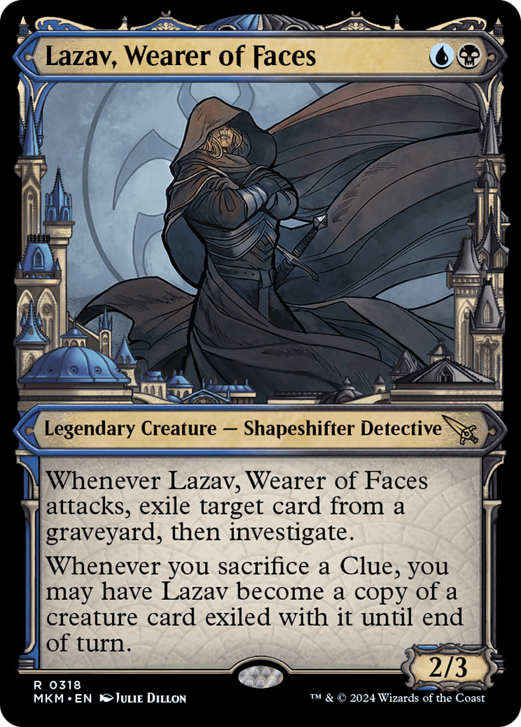 Lazav, Wearer of Faces (Showcase) (0318) [Murders at Karlov Manor]-1
