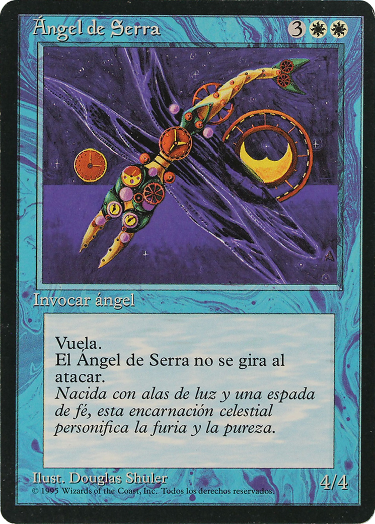 Serra Angel [Fourth Edition Foreign Black Border]-1