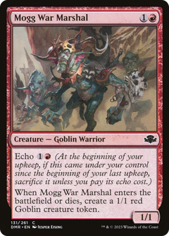 Mogg War Marshal [Dominaria Remastered]-1