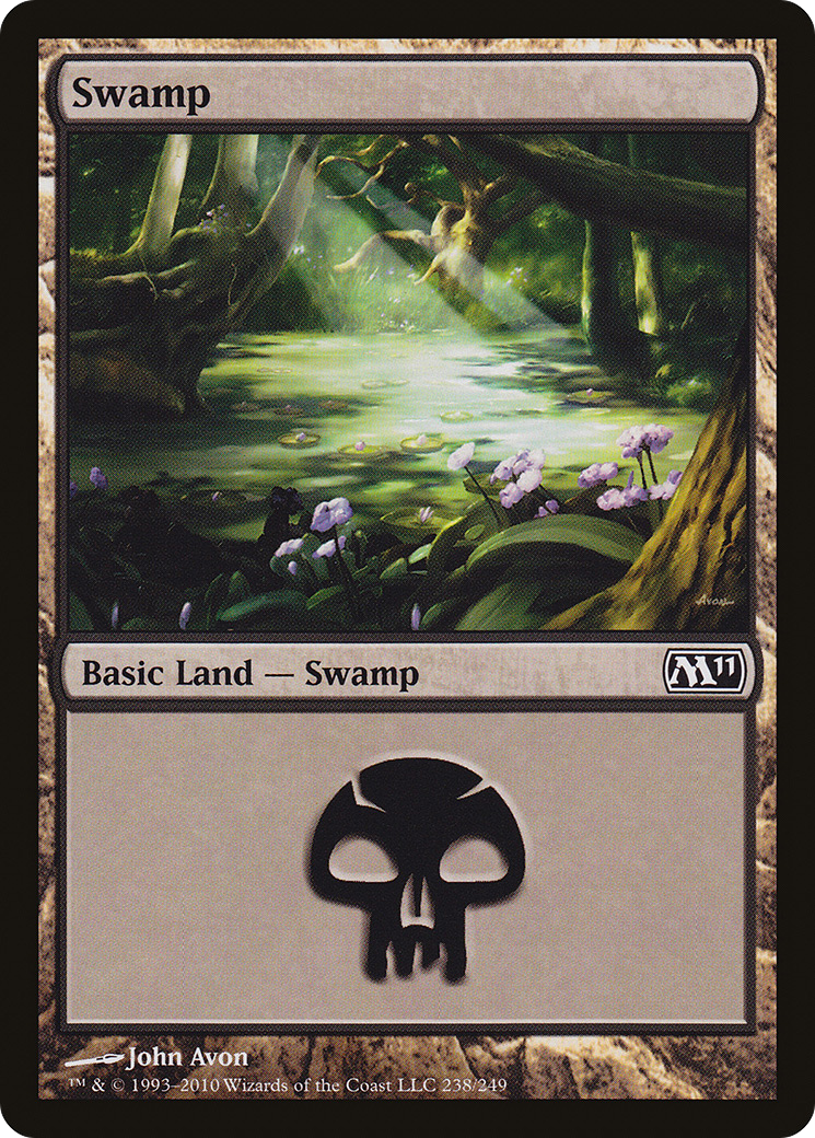 Swamp (238) [Magic 2011]-1