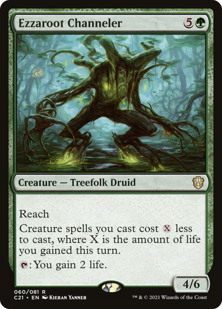 Ezzaroot Channeler [Commander 2021]-1