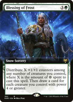 Blessing of Frost (Extended Art) [Kaldheim]-1