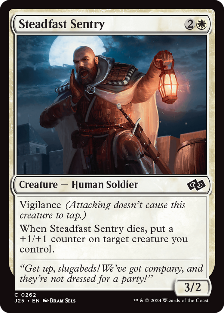 Steadfast Sentry [Foundations Jumpstart]-1