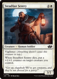 Steadfast Sentry [Foundations Jumpstart]-1