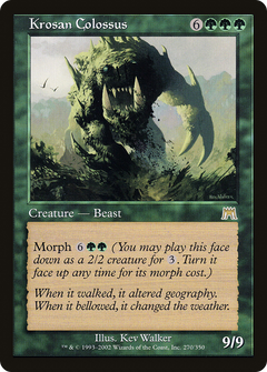 Krosan Colossus [Onslaught]-1