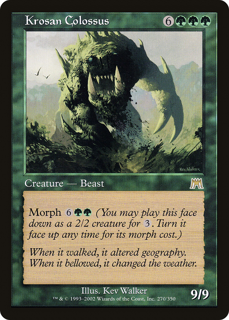 Krosan Colossus [Onslaught]-1