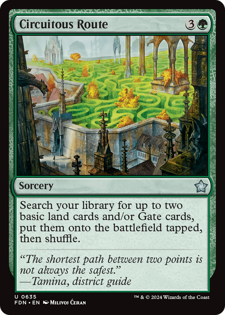 Circuitous Route [Foundations]-1