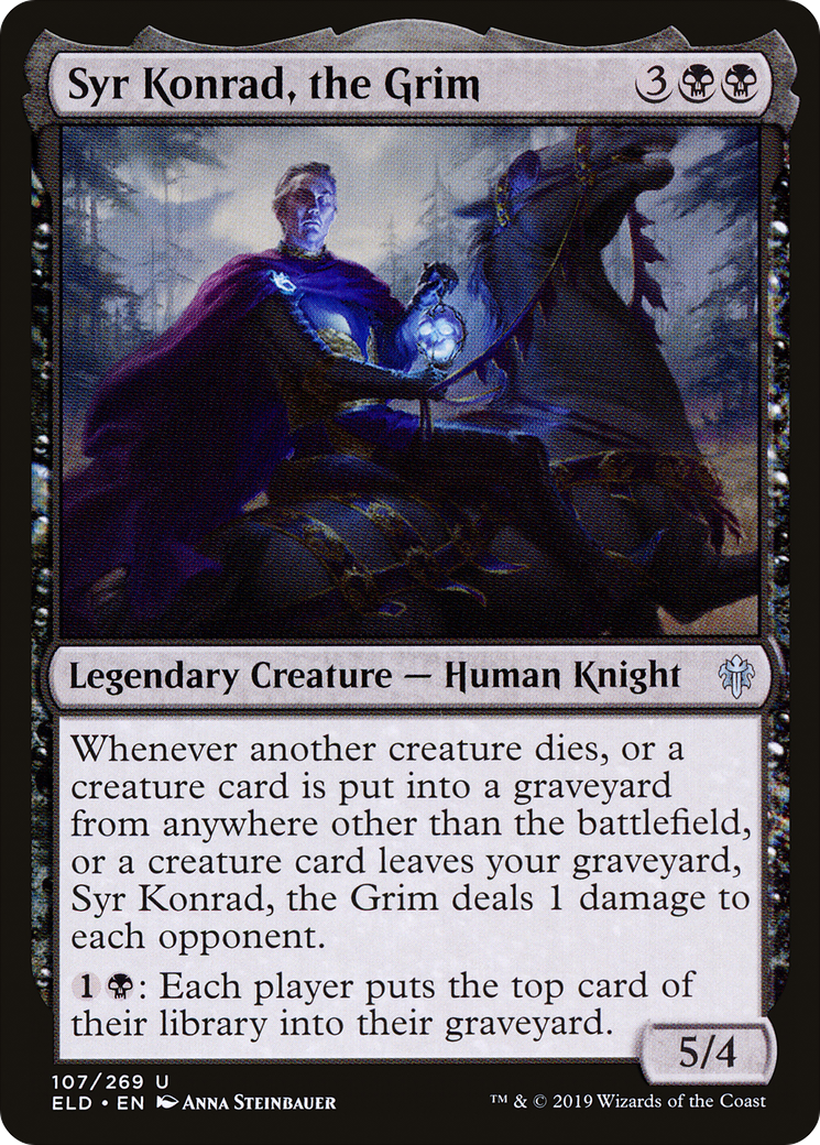 Syr Konrad, the Grim [Throne of Eldraine]-1