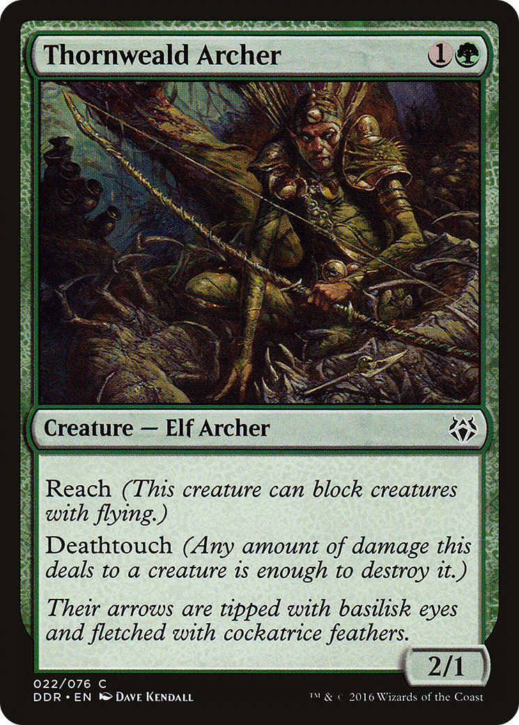 Thornweald Archer [Duel Decks: Nissa vs. Ob Nixilis]-1