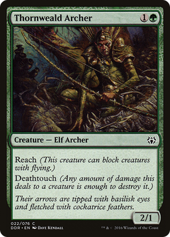 Thornweald Archer [Duel Decks: Nissa vs. Ob Nixilis]-1
