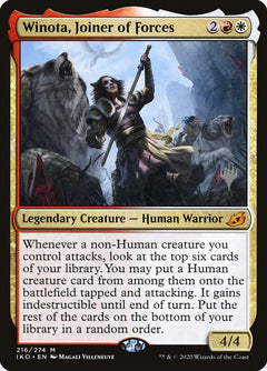 Winota, Joiner of Forces (Promo Pack) [Ikoria: Lair of Behemoths Promos]-1