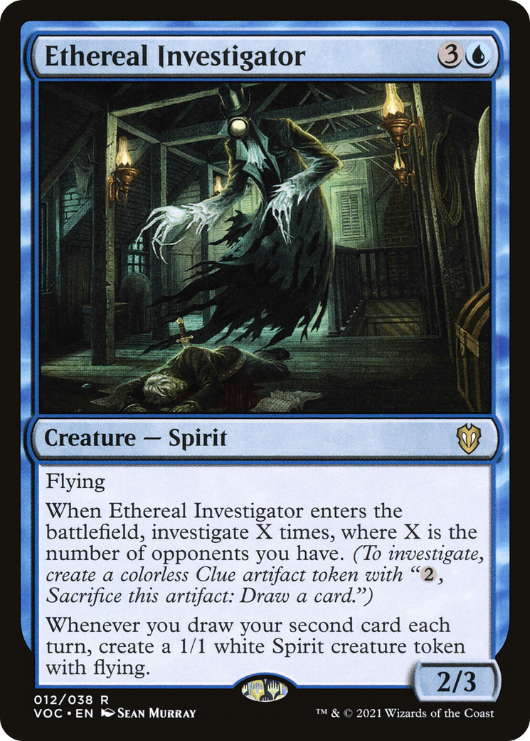 Ethereal Investigator [Innistrad: Crimson Vow Commander]-1