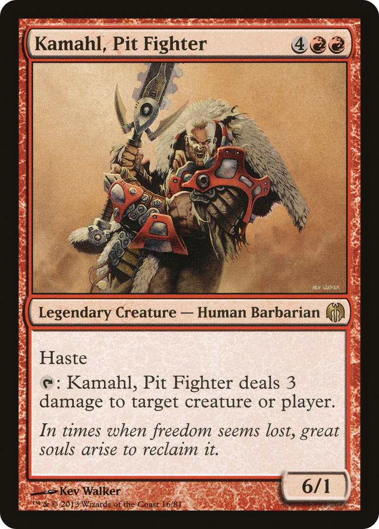 Kamahl, Pit Fighter [Duel Decks: Heroes vs. Monsters]-1