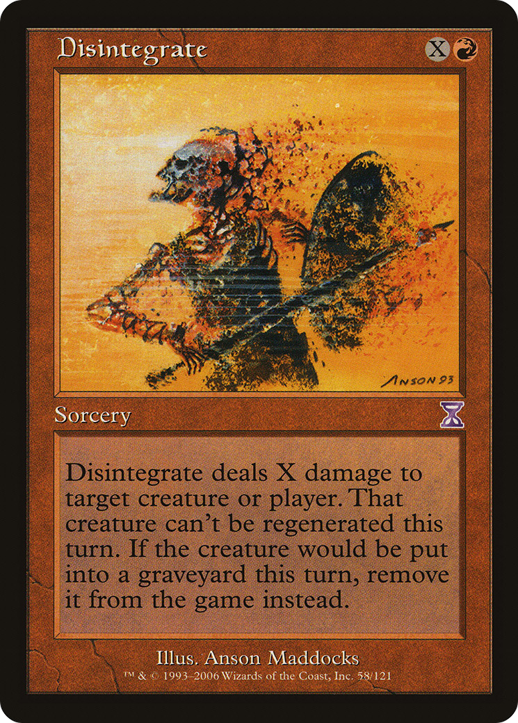 Disintegrate [Time Spiral Timeshifted]-1