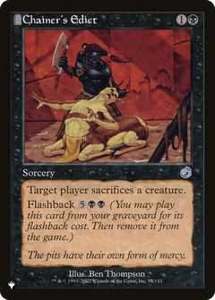 Chainer's Edict [The List]-1