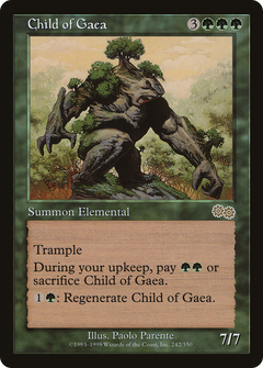 Child of Gaea [Urza's Saga]-1