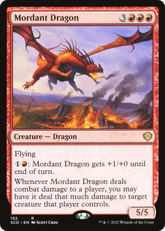 Mordant Dragon [Starter Commander Decks]-1
