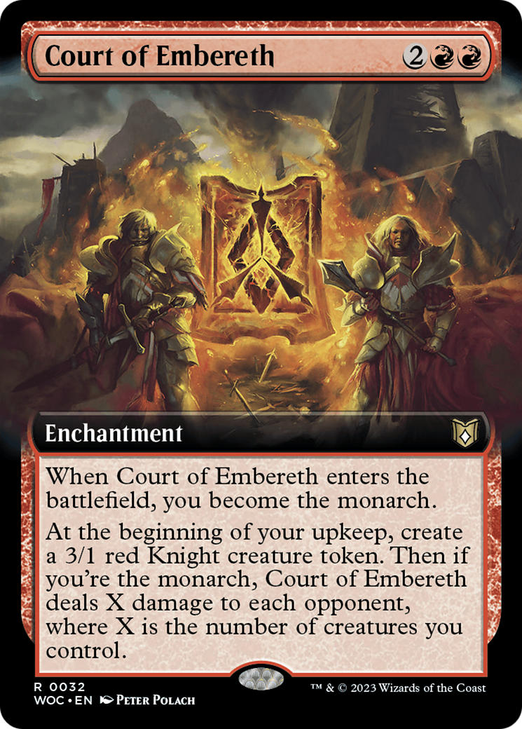 Court of Embereth (Extended Art) [Wilds of Eldraine Commander]-1