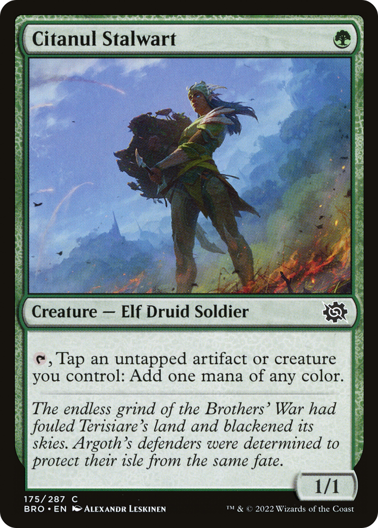 Citanul Stalwart [The Brothers' War]-1