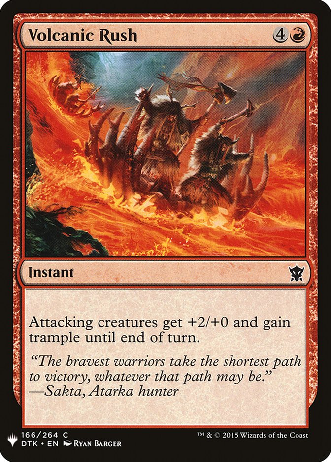 Volcanic Rush [Mystery Booster]-1