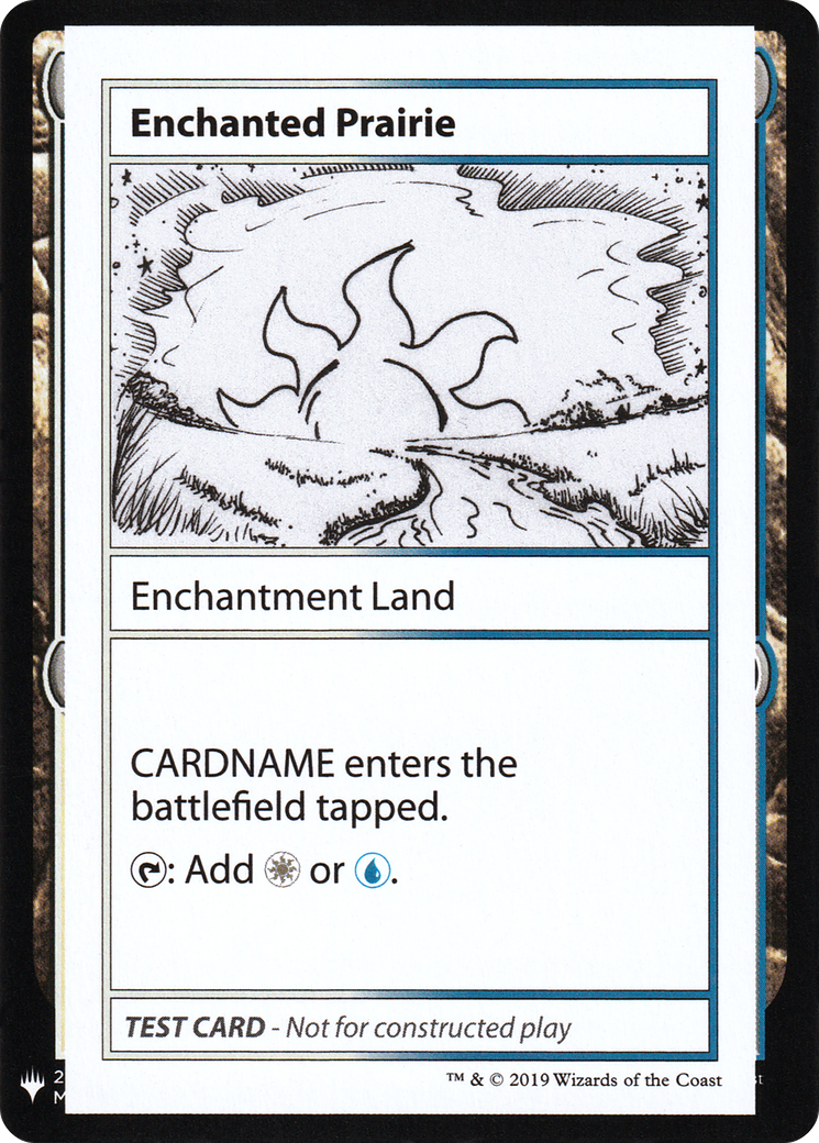 Enchanted Prairie [Mystery Booster Playtest Cards]-1