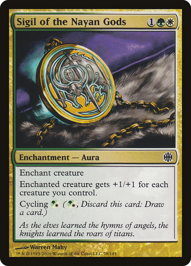 Sigil of the Nayan Gods [Alara Reborn]-1