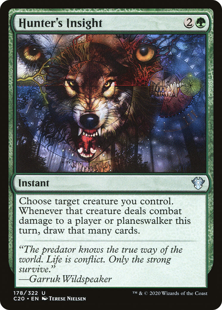 Hunter's Insight [Commander 2020]-1