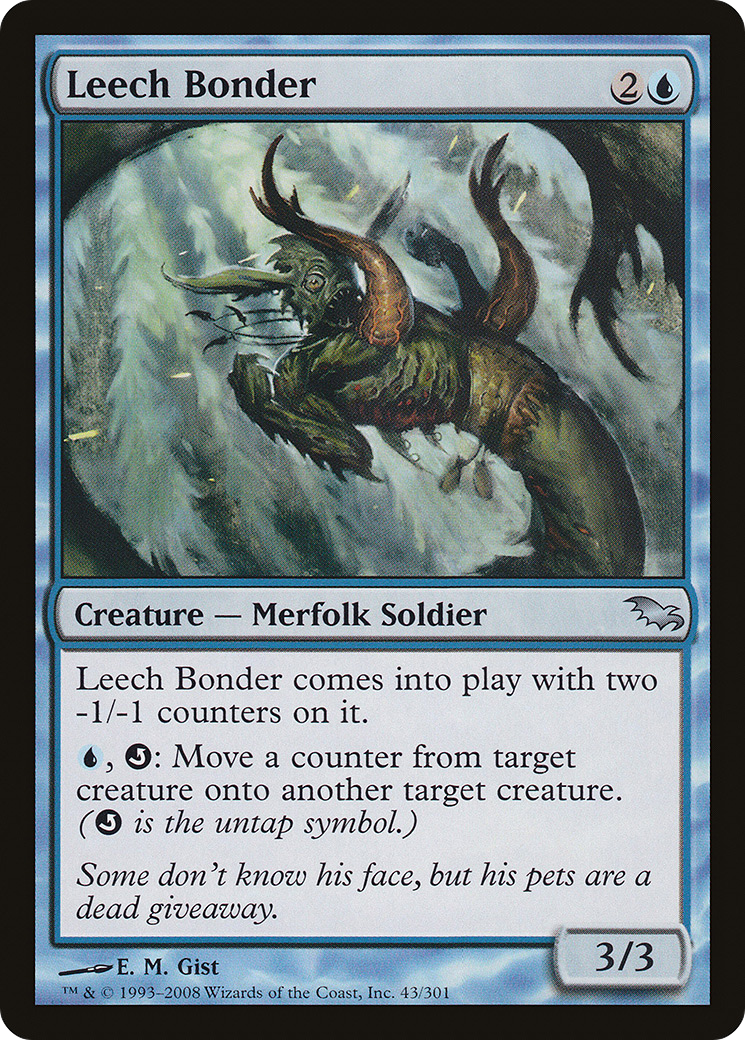 Leech Bonder [Shadowmoor]-1