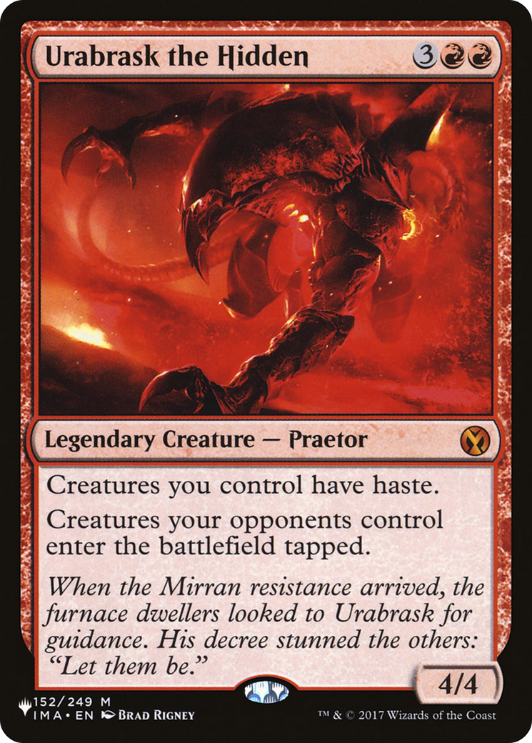 Urabrask the Hidden (LIST-152/249) - The List-1