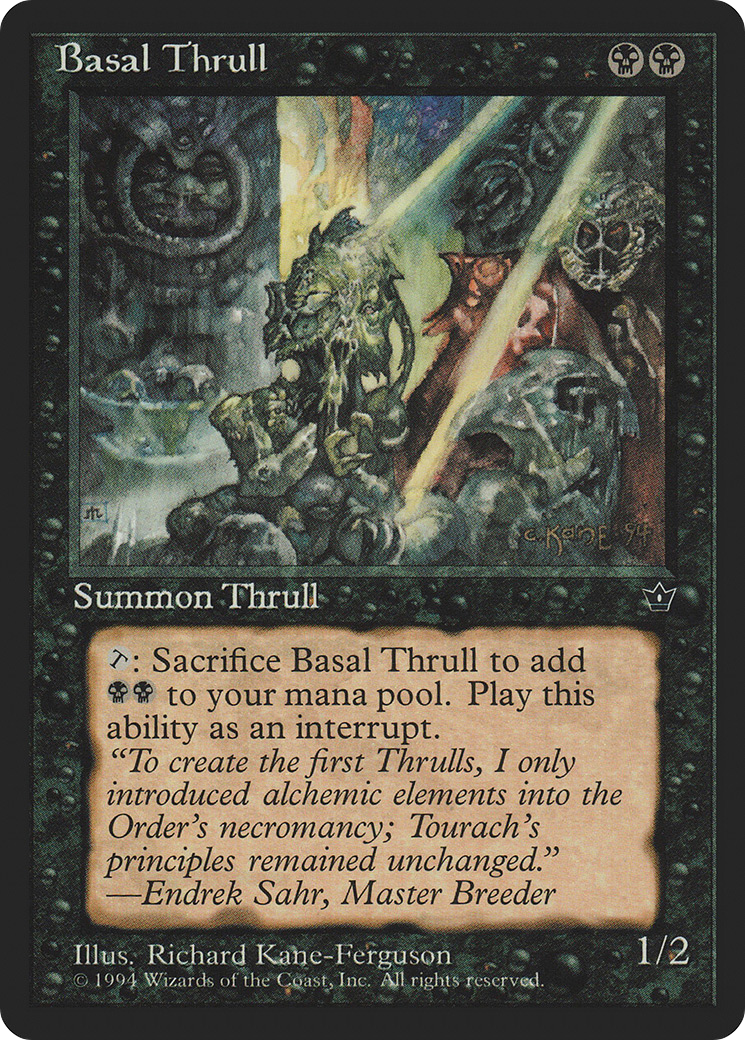 Basal Thrull (Richard Kane Ferguson) [Fallen Empires]-1