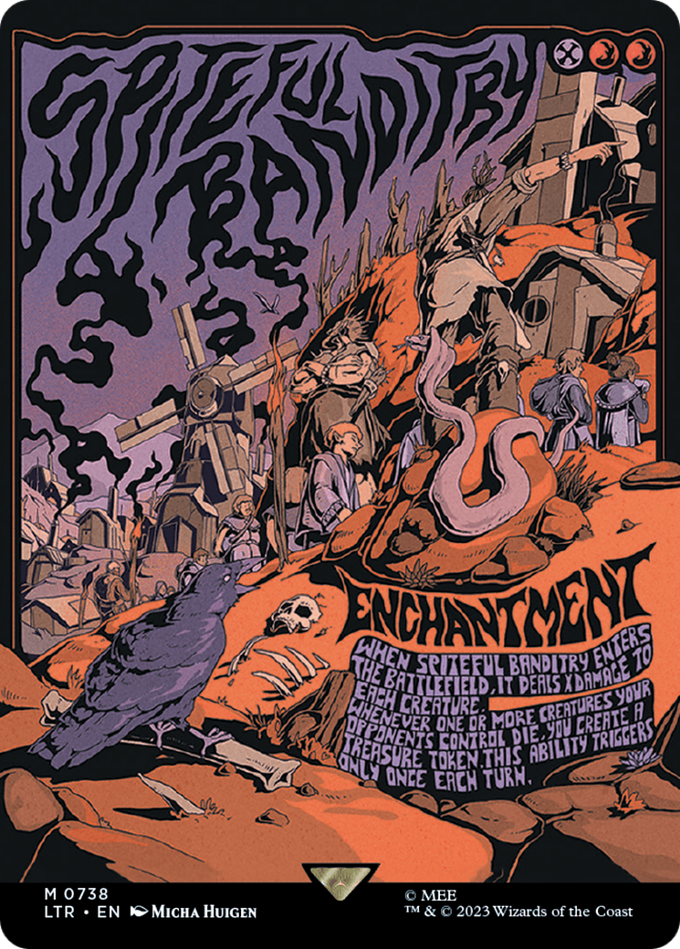 Spiteful Banditry (Borderless Poster) [The Lord of the Rings: Tales of Middle-Earth]-1