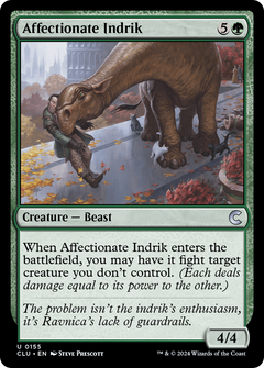 Affectionate Indrik [Ravnica: Clue Edition]-1
